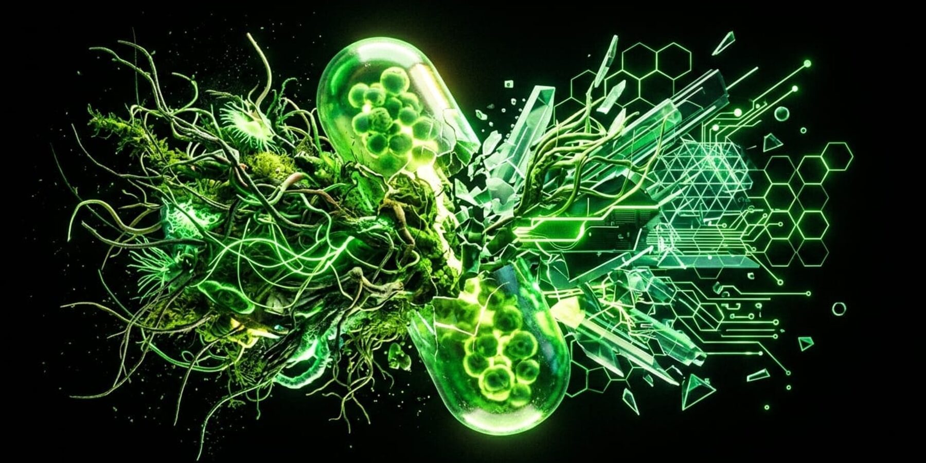 Greenpill 2025 year in review cover artwork.